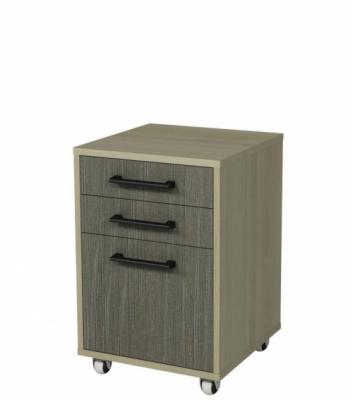 Тумба мобільна з дверцею і 2-ма шухлядами АНШАР ГРУП (6619), 440х450х610 мм